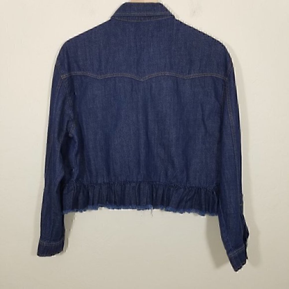 Zara Denim Shirt Size S - Picture 4 of 4